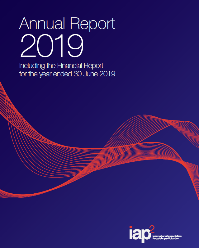 2018 - 2019 Annual report cover