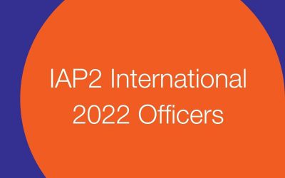 IAP2 International Announces 2022 Officers