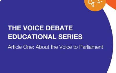 The Voice Debate | Educational Series Article One: About the Voice to Parliament