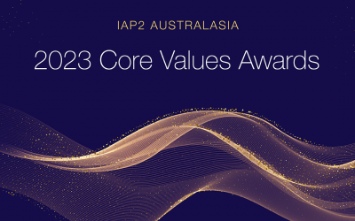 Congratulations to the 2023 IAP2A Core Values Awards Finalists